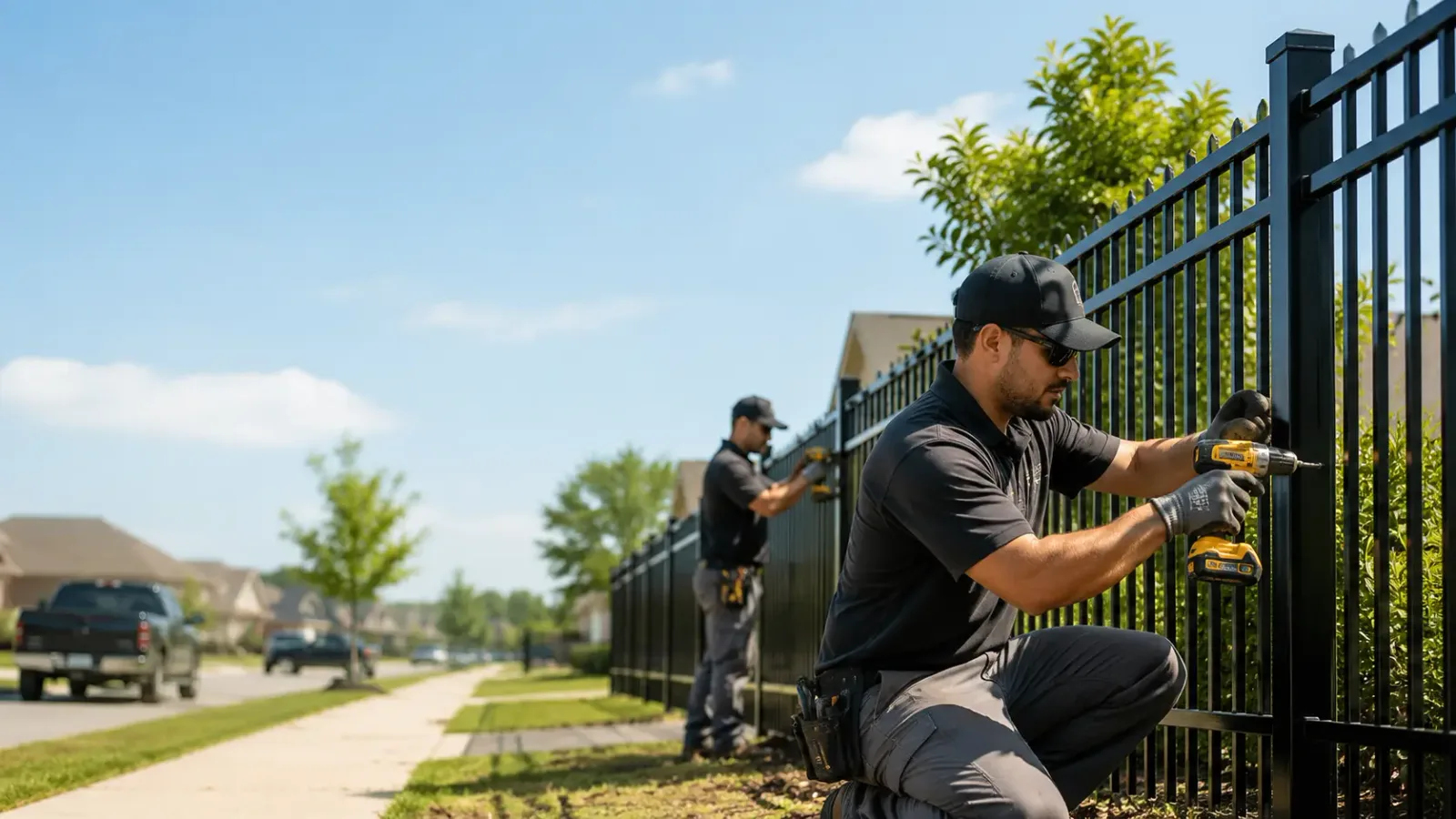 Metal Fence Installation in Utica, MO